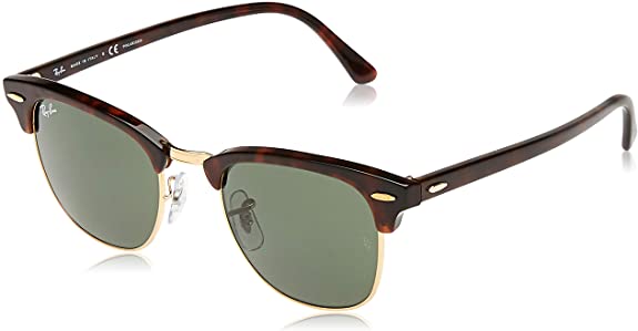 Ray-Ban Rb3016 Clubmaster Square Sunglasses